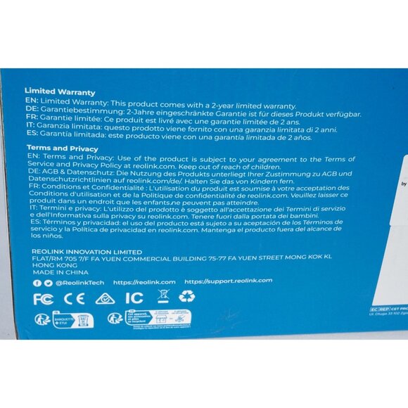 W760 Reolink TrackMix WiFi 4K Dual-Lens PTZ Camera with Motion Tracking NEW! - Picture 4 of 7